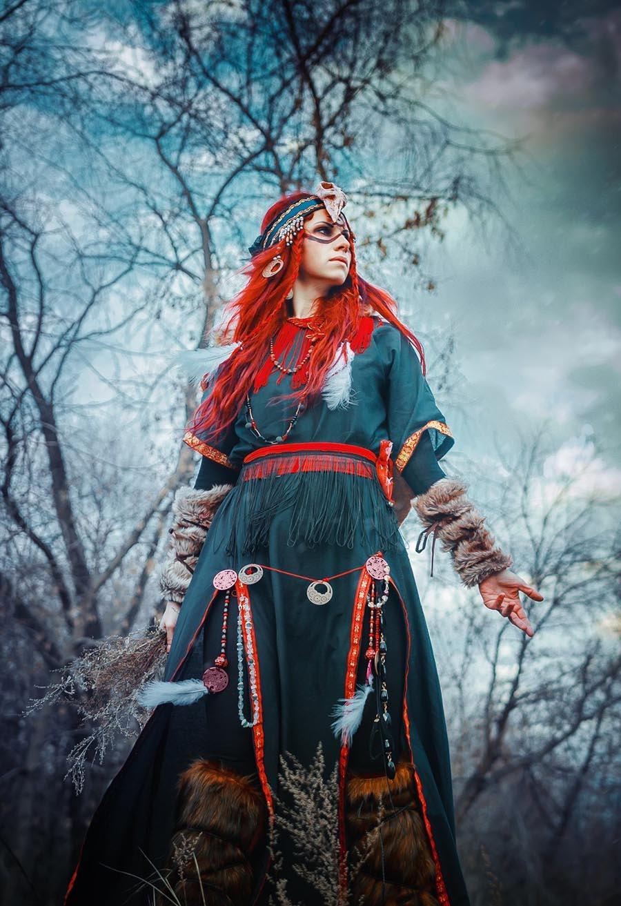 Girls in Slavic costumes underwear in Nashville