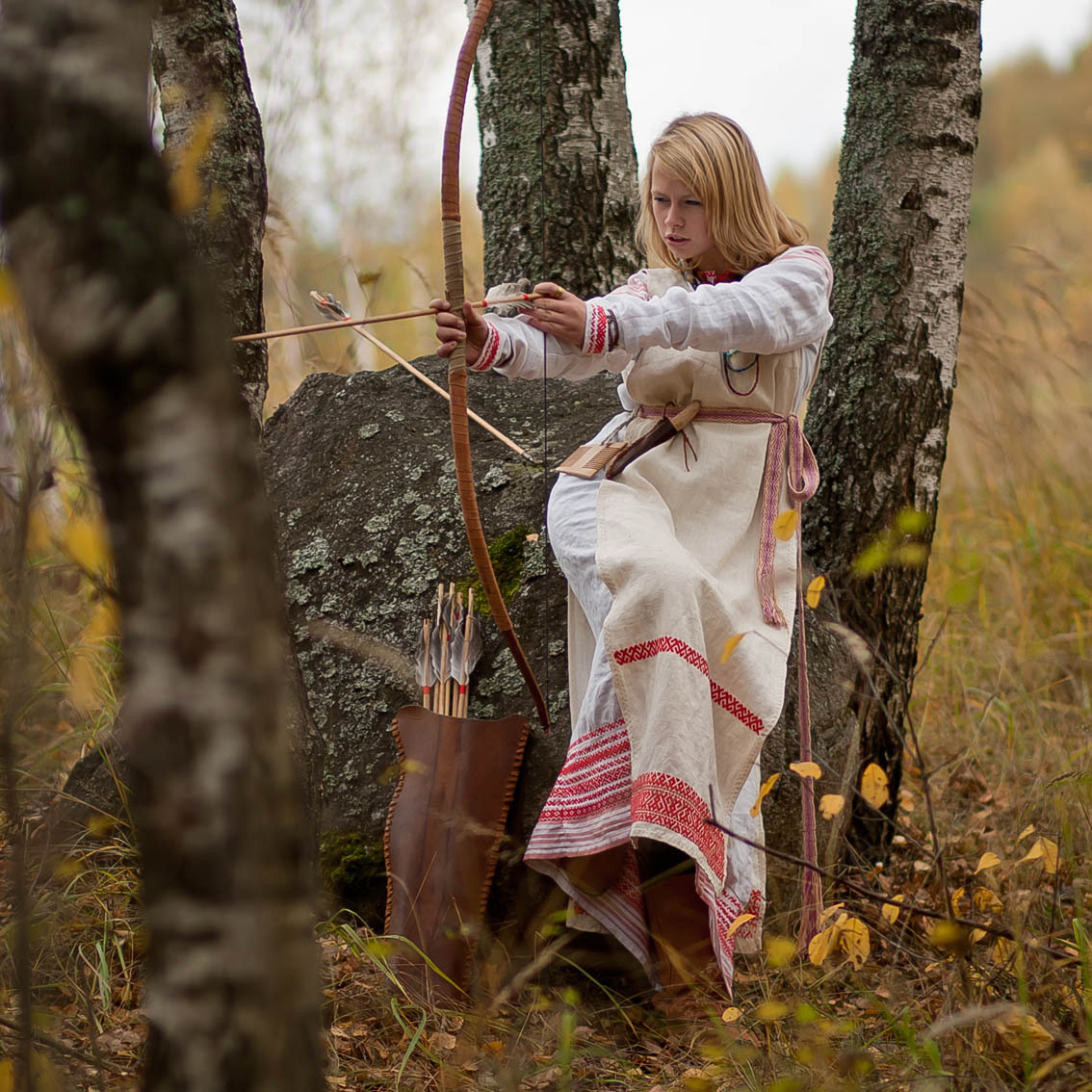 Sexy photo Girls in Slavic costumes in Nashville